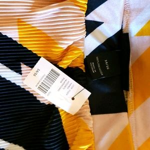 Lane Bryant Geometric Hi-lo skirt
